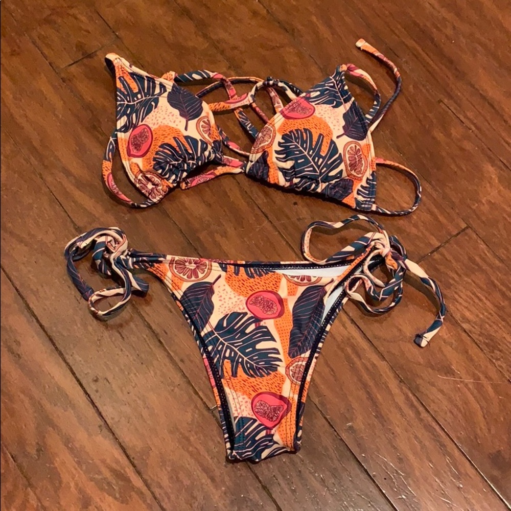 ✨JUST IN!✨Boho Tropical Chic Sexy Bikini leaf